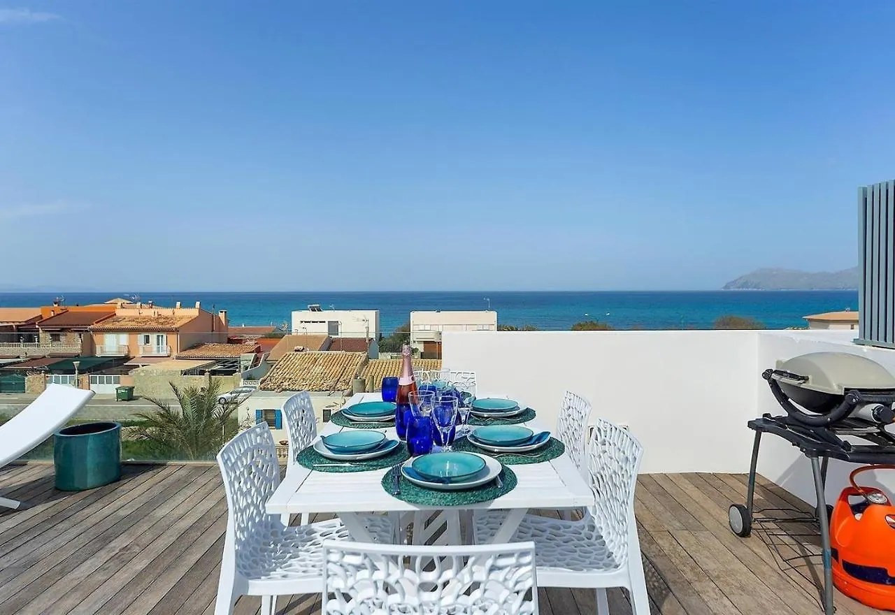 샬레 손 세라 데 마리나 Sea View House With Terrace 빌라